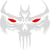 Sticky Bomb Bat Demon Skull vinyl decal sticker for skateboards and tumblers - Ashteekers