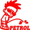 Petrol Boy Urine Passing Funny Sign Vinyl Decal Sticker vinyl decal sticker for laptops and cars - Ashteekers