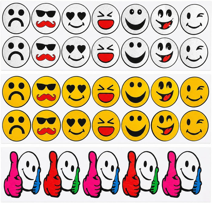 Reflective Emoji Sticker Pack