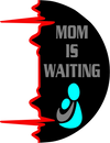 Mom Is Waiting Heartbeat Safety vinyl decal sticker for tumblers and laptops - Ashteekers