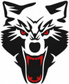 Fang Wolf Face Reflective Sticker for Cars & Trucks – Hand-Crafted Waterproof Vinyl Wolf Decal for Windows, Glass & Vehicles, 2 Pack