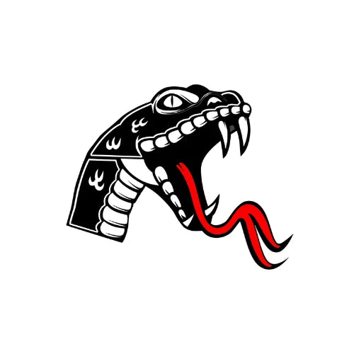 Venom Snake Head Reflective Sticker